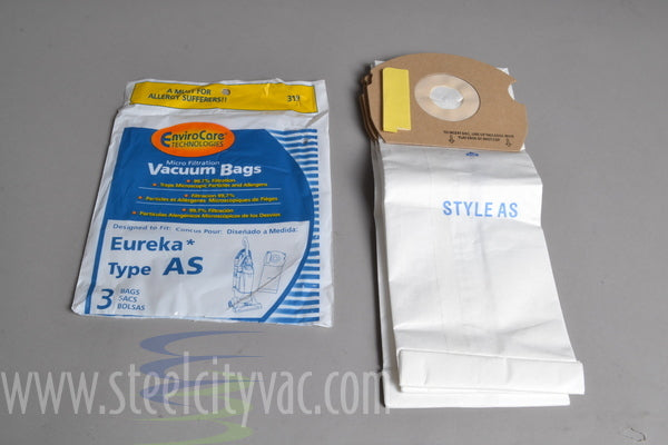 3M Filtrete Eureka AS Micro Allergen Vacuum Bag, 3 Pack