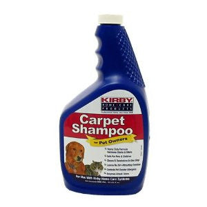 Kirby 235406 Pet Owners Carpet Shampoo (946 ml, 32 U.S. fl oz.) - Use with Kirby