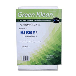 Green Klean Kirby Vacuum Bag, 9Pk. Fits Series G3, G4, G5, G6, Ultimate. # Kleang3g6