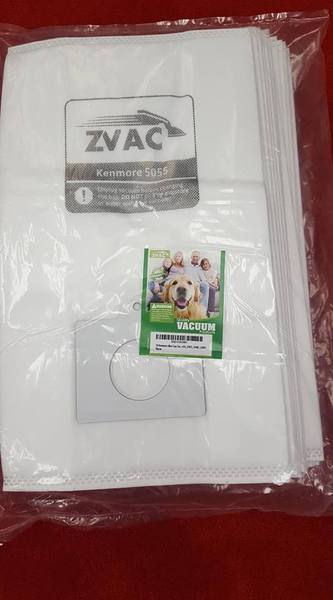 ZVac Kenmore / Panasonic 5055, 5057 Replacement Ultra Care Vacuum Bags 10PK.