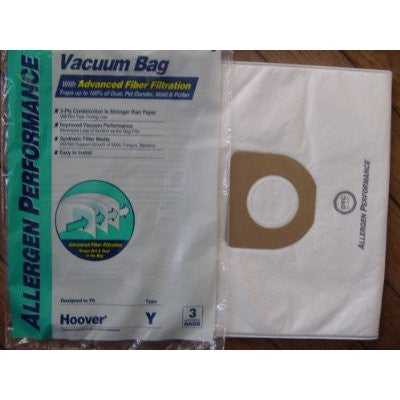 Fuller Brush Compact Canister FBCC-1 Vacuum Cleaner Bags, 6 Bags - 1 Motor Filter