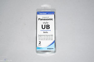 Panasonic MC-210B Type UB Upright Vacuum Cleaner Belts - 2 Pack 5000 Series # 60-3104-06