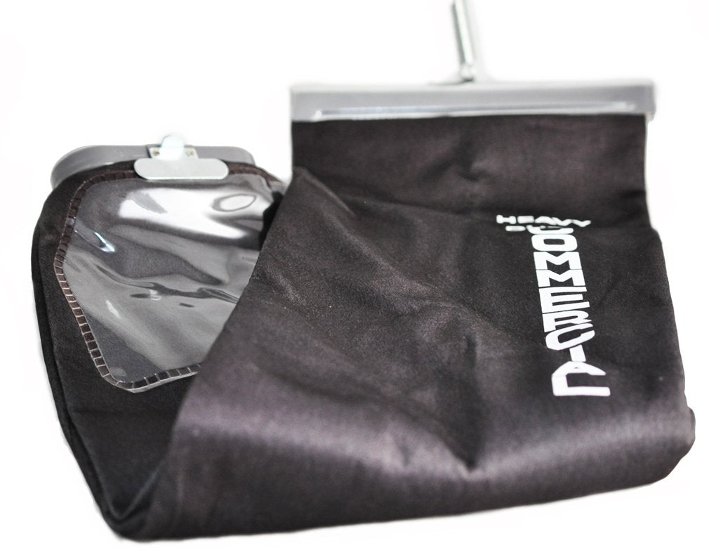 Perfect Comm Vacuum Dual Black Lined Cloth Bag With Zipper # 1112010