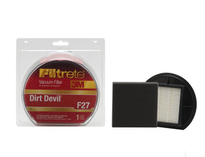 3M Filtrete Dirt Devil F27 HEPA Vacuum Filter, 1 Pack