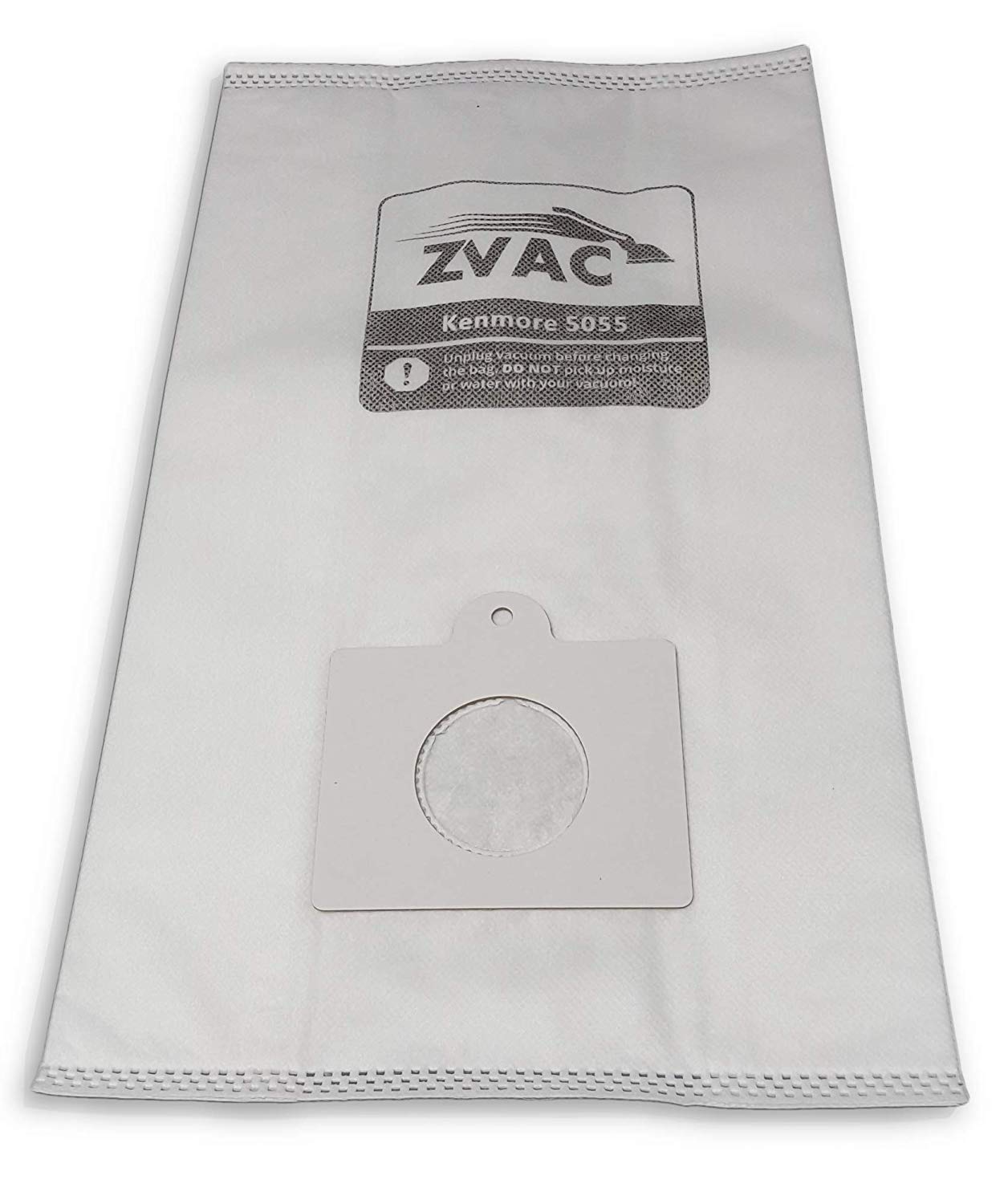 ZVac Replacement Kenmore Style C/Q Micro Filtration Canister Cloth Vacuum Bags Compatible Kenmore 5055, 50557 (Pack of 25)