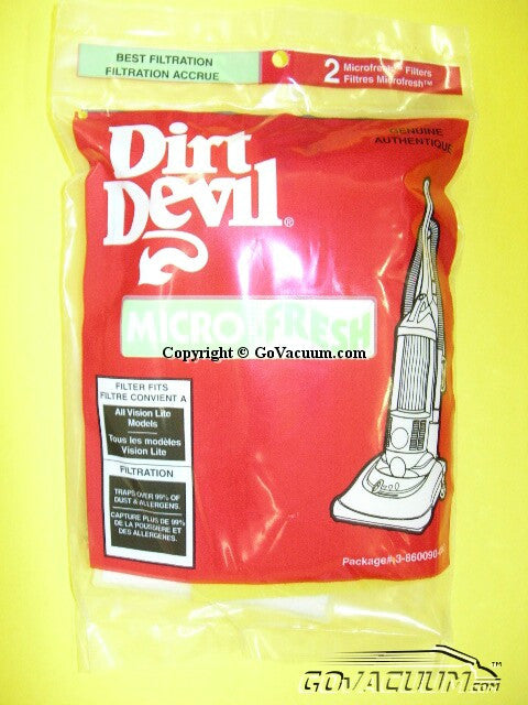 Royal / Dirt Devil 3-860090-000 HEPA Exhaust Filter 2pk