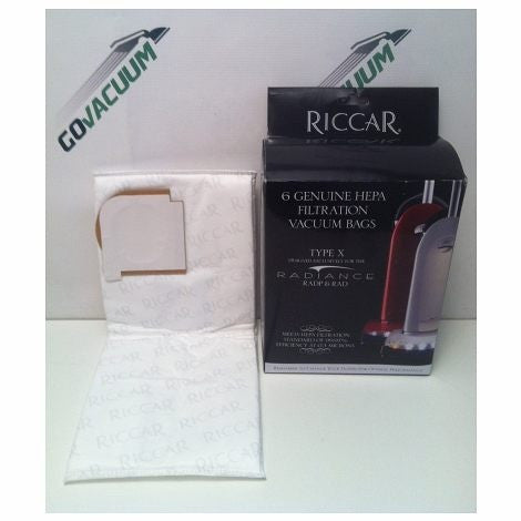Riccar RXH-6 Radiance Upright Bags - 6 pk