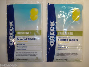 12 Pack Oreck XL CC Fresh Air Scent Vacuum Tabs # AIRTABS
