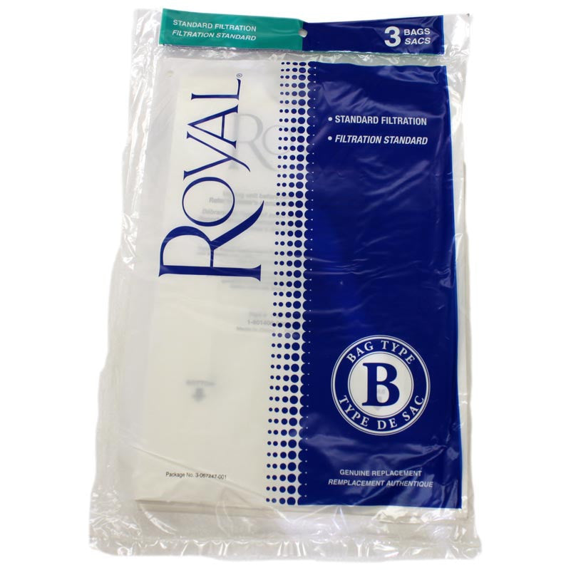 Royal B 3 pack Vacuum Bag