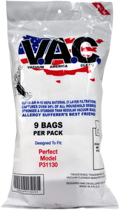 Perfect P311130 Hepa Filtration Vacuum Bag # VAC56