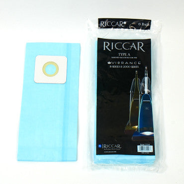 Riccar Upright Vacuum Cleaner Bag Type A 6 Pack - Genuine # C13-6