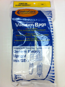 General Electric / Walmart Style GE-1 Vacuum bags (6pk)