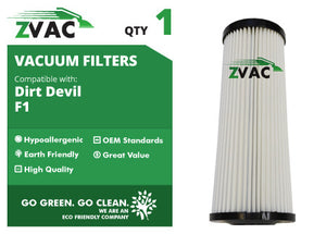 ZVac Dirt Devil F1 Washable HEPA Filter 3JC0280000