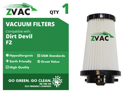 ZVac Dirt Devil F2 Filter 3SFA11500X UPC 608939746763