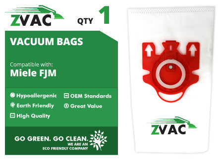 ZVac Miele FJM Canister Vacuum Bag (1 Bag)