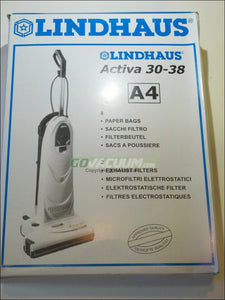 Lindhaus A4 Vacuum Bags + Filters
