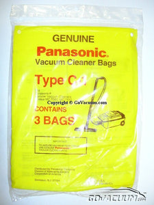 Panasonic Type C-1 Canister Vacuum Bags 3 Pack