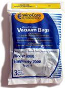 Riccar 8000 Series Micro Filtration Vacuum Cleaner Bags - 6 in a pack