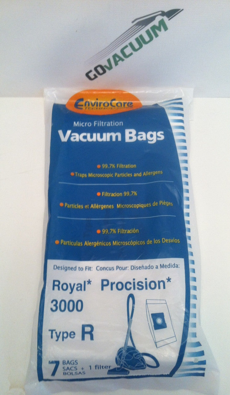 Royal Generic Type R Bags 7 Pack + 1 Filter